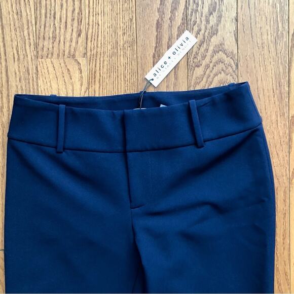 Alice + Olivia RARE Stacey Slim Ankle Pant in Sapphire Blue Women’s Size 6 NWT - Picture 4 of 12